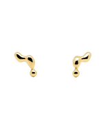 Balloon Earrings in Gold
