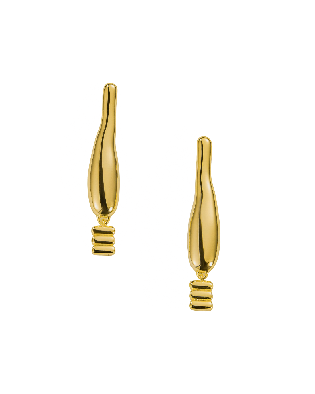 Flute Earrings