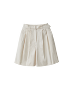Classic Bermuda Pants In Ivory