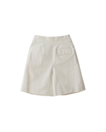 Classic Bermuda Pants In Ivory