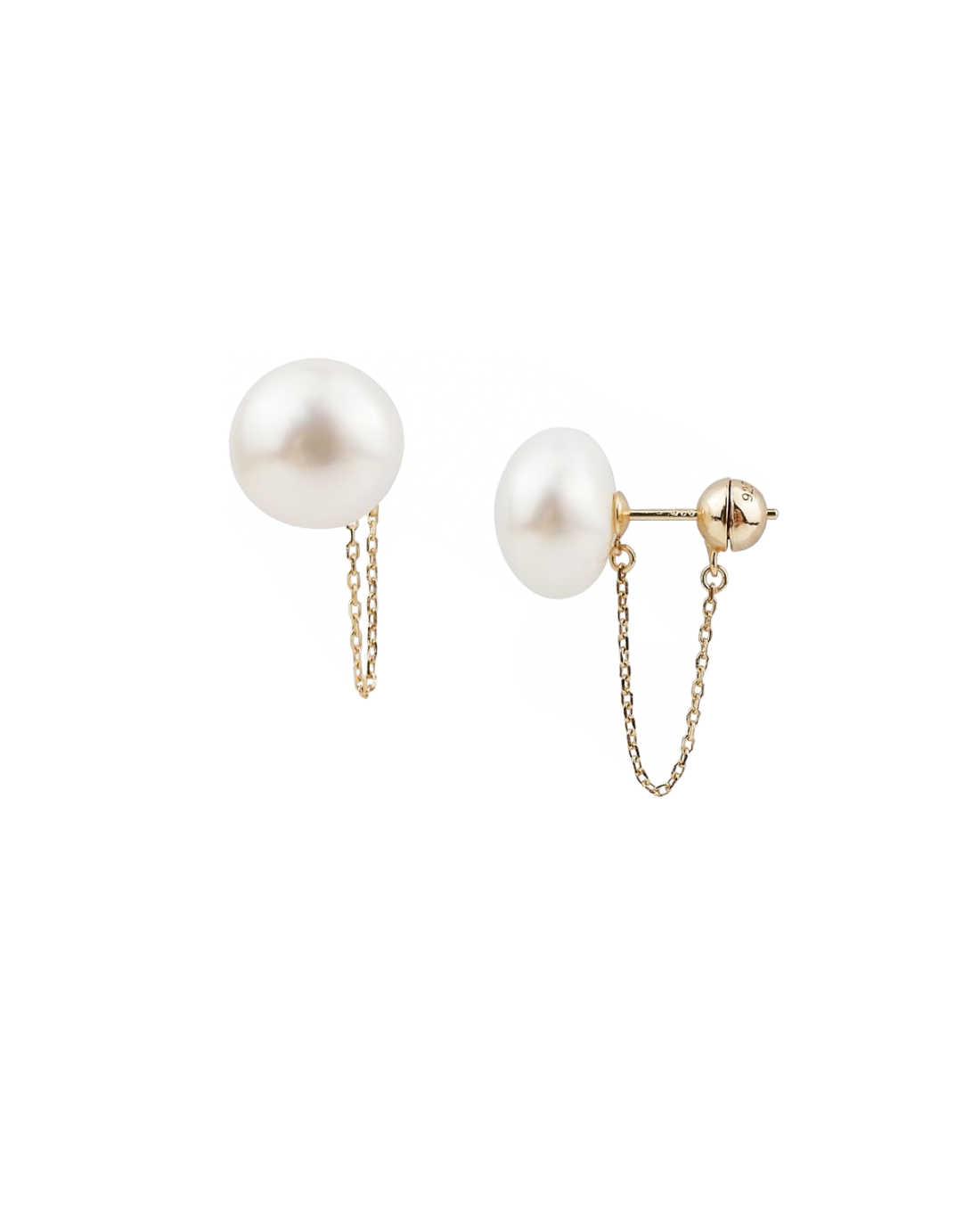 Oille Pearl Chain Earrings
