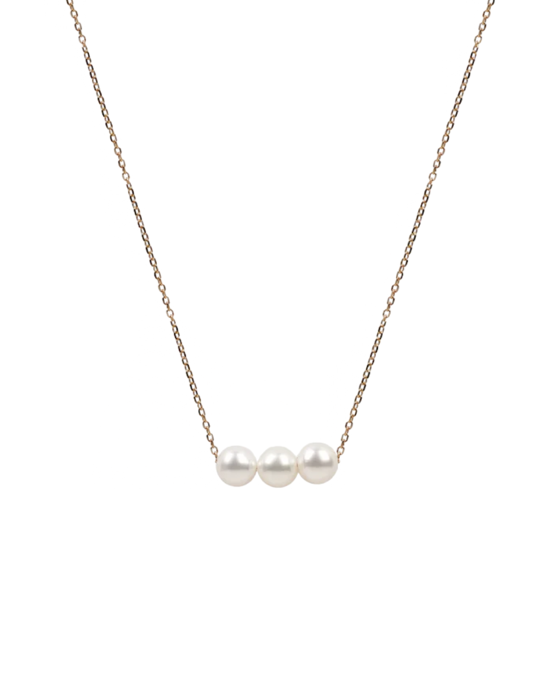 Zainab Pearl Necklace In White