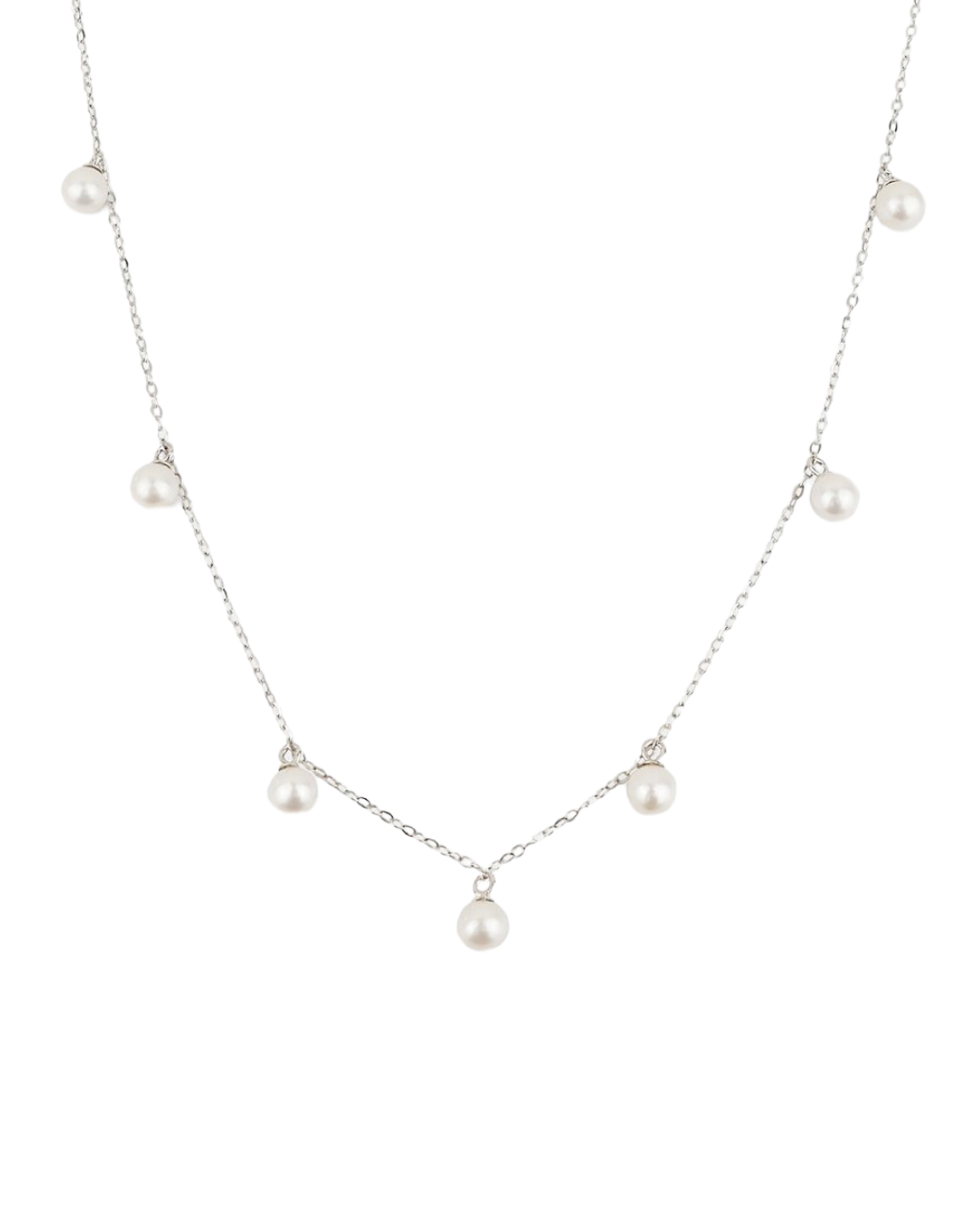 Raindrop Pearl Necklace
