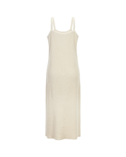 Tube Top Knit Dress In Beige